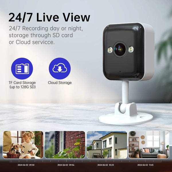 JOOAN 1080P WiFi IP Camera Outdoor Surveillance 5X Digital Zoom Night Vision - stepyours.com