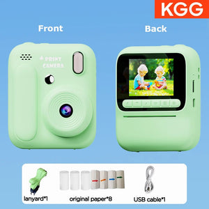 Kids Color Printing Instant Camera 32GB 1080P Digital Photo Video Gift - stepyours.com