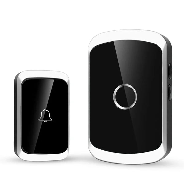 Smart Wireless Doorbell Door Chime Kit No Socket Required 300M/984 FT Remote 38 Songs Melodies Sound Home Door Bell Battery Type by stepyours.com
