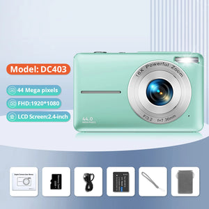 2024 Digital Camera 2.4 Inch 1080P Rechargeable For Kids Beginner Gift - stepyours.com
