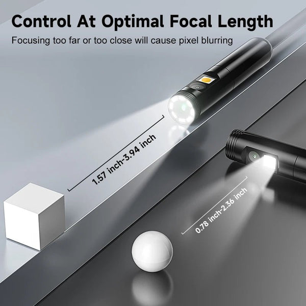 HD1080P Endoscope 3in1 USB Type - C Dual Camera for iPhone Android.add Hooks - stepyours.com