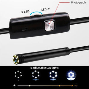KERUI 3In1 Endoscope Camera For Android And PC With 7mm IP67 Waterproof - stepyours.com