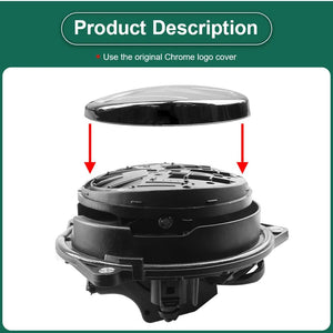 170 Degree AHD 1080P Flip Emblem Rear View Camera For VW Golf 6 7 8 - stepyours.com