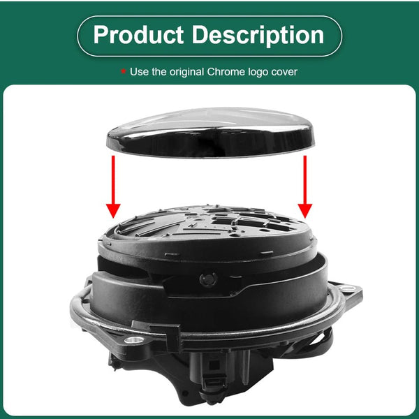170 Degree AHD 1080P Flip Emblem Rear View Camera For VW Golf 6 7 8 - stepyours.com