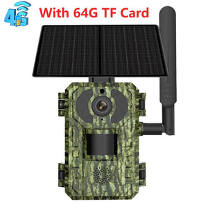 EU 4G Solar Trail Camera H10 - 4MP 2K Night Vision No Red Glow IP65 Outdoor - stepyours.com