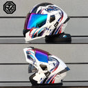 Modular Flip Up Motorcycle Helmet — product view 23