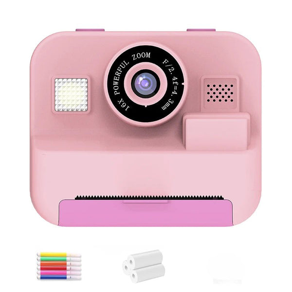 Educational Thermal Instant Print Camera 32GB Card 1080P For Kids Learning - stepyours.com