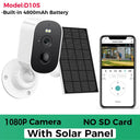 1080P Solar Outdoor WiFi Camera - PIR Motion Alarm and Cloud Storage.add Hooks - stepyours.com