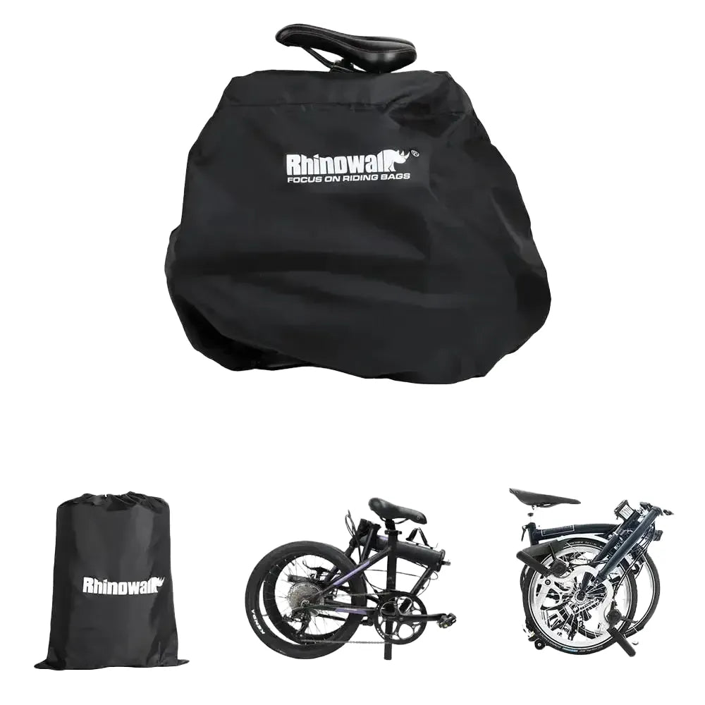 Rhinowalk Folding Bike Storage Bag Cover Portable Fits 20-Inch Or 16-Inch Folding Bike Light Bike Travel Carry Handbag