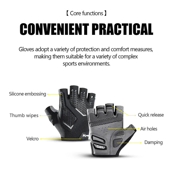 Enhanced Grip Cycling Gloves for MTB — product view 3