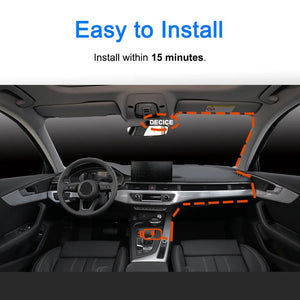Aprilboy 4K WiFi Dash Cam Front And Rear Night Vision G Sensor Parking Monitor - stepyours.com