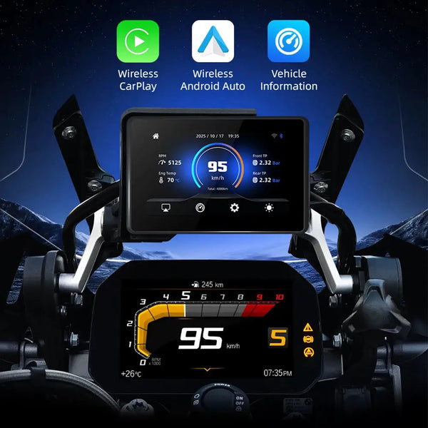 Wireless Carplay Moto Navigation — product view 2