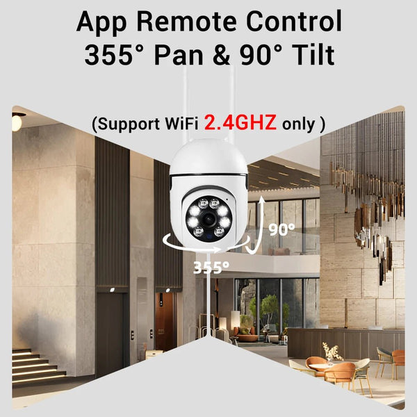 OKam Pro Indoor 8MP WiFi IP Camera - Smart Tracking And 355 Degree Pan - stepyours.com