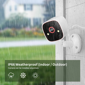 Jennov 2K Wireless Security Camera IP66 Waterproof Color Night Vision Outdoor - stepyours.com