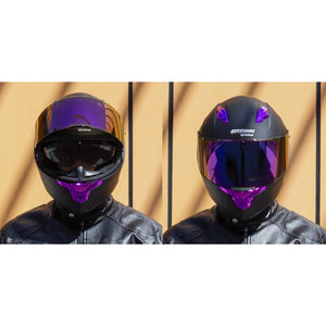 Crown Racing Full Face Helmet — product view 4