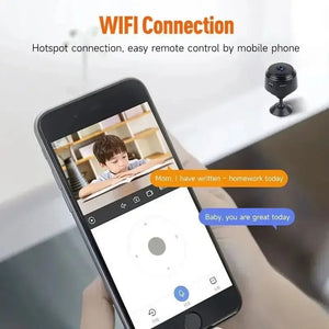 A9 Mini WiFi Surveillance Camera 1080P Night Vision Camcorder Home Security - stepyours.com