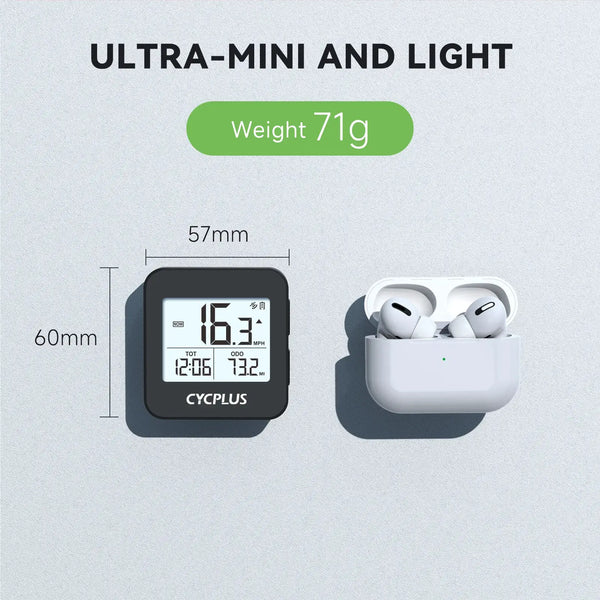CYCPLUS Waterproof Bike Speedometer — product view 4