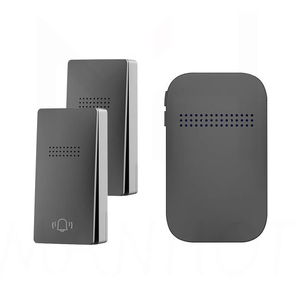 New Wireless Doorbell Waterproof Plug Button No Battery Required Ring Bell Chimes Sets Home Smart Door bell 38 ringtones by stepyours.com