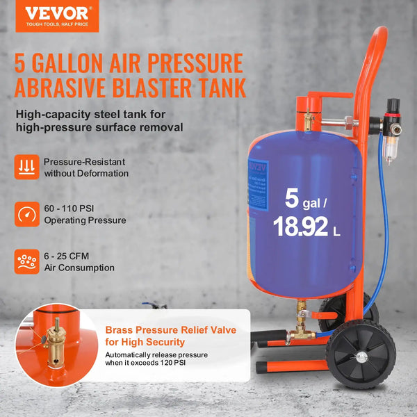 Portable Air Sand Blaster Kit — product view 2
