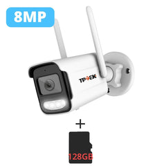 8MP 4K IP Camera WiFi Bullet Outdoor With AI Human Detection - stepyours.com