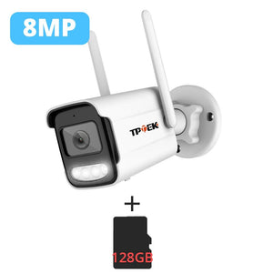 8MP 4K IP Camera WiFi Bullet Outdoor With AI Human Detection - stepyours.com