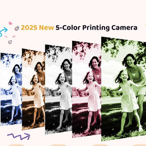 Kids Color Printing Instant Camera 32GB 1080P Digital Photo Video Gift - stepyours.com