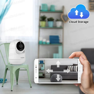 5MP HD WiFi Security Camera With Motion Detection For Baby And Pet Monitor Alexa - stepyours.com