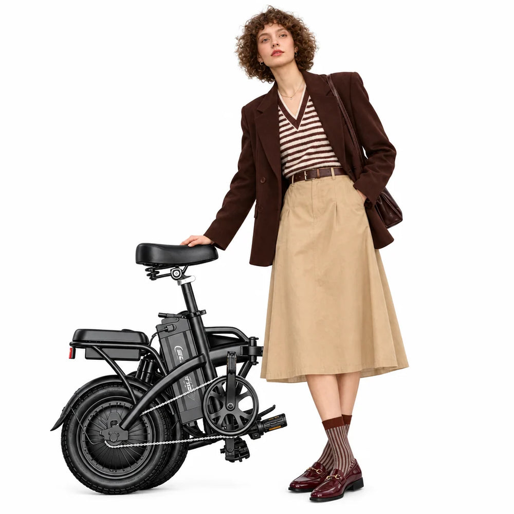 Compact Foldable Electric Bicycle — product view 1