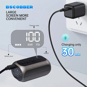 Electric Portable Bike Inflator — product view 4