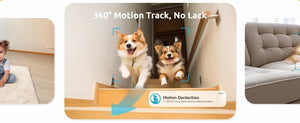 Blurams Indoor Security Camera 2K Kit - 360 Degree Coverage for Pets and Seniors - stepyours.com