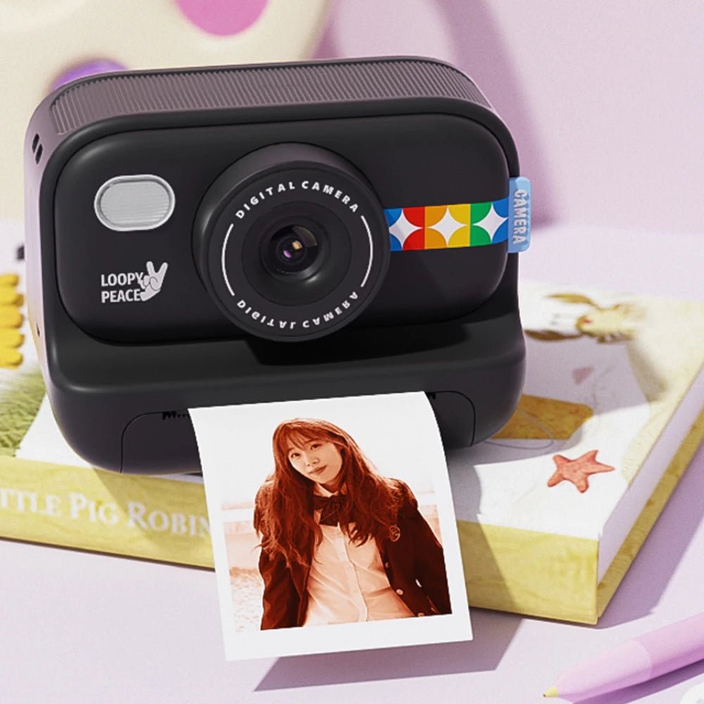 Joytrip Kids Color Instant Print Camera No Ink Thermal Paper HD Video Gift - stepyours.com