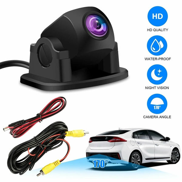 Waterproof HD Rear View Camera RCA Compatible Front And Rear Night Vision - stepyours.com