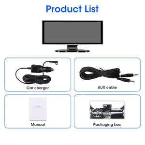 11.26 Inch Car DVR 4K Dash Cam Dual Lens Wireless CarPlay Android Auto Monitor - stepyours.com