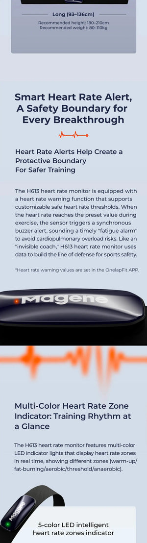 Rechargeable HR Chest Strap for Zwift — product view 10