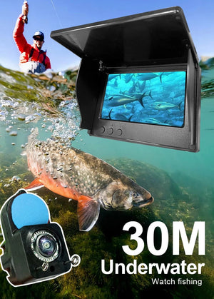 Heerak Handheld Depth Finder Underwater Camera With Night Vision For Anglers - stepyours.com