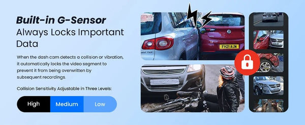 4K Dash Cam Car Camera With GPS WiFi Night Vision Dual Lens Rear View - stepyours.com