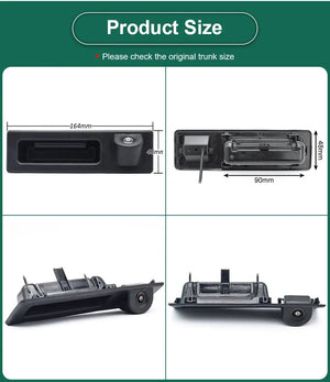 GreenYi 170 Degree 1080P HD AHD Night Vision Rear View Camera For BMW 3 Series - stepyours.com