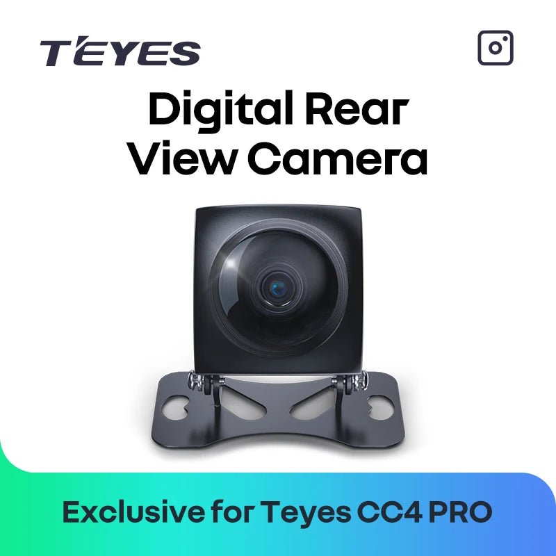 TEYES CC4 Car Digital Rear View Camera Night Vision Waterproof AHD Color Image - stepyours.com