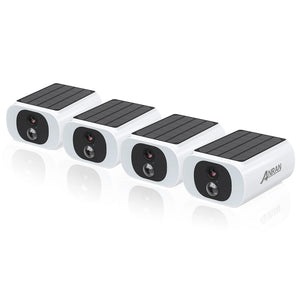 ANRAN Wireless Battery Solar Security Camera Floodlight Color Night Vision - stepyours.com