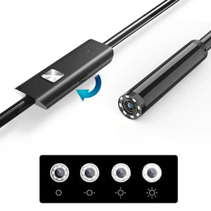 Endoscope Camera 1080P HD Borescope With 8 LED Lights For Tight Spaces - stepyours.com