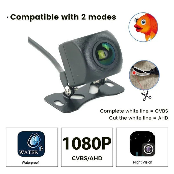 Navifans Rear View Camera 1080P 720P AHD CVBS 170 Wide Angle Night Vision - stepyours.com