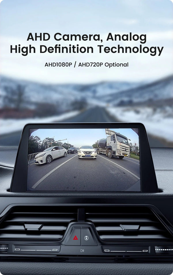 GreenYi AHD 1080P Car Rear View Camera Full HD Night Vision 170 Degree Lens C816 - stepyours.com