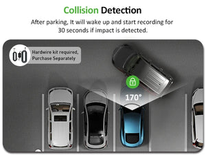4K Dash Cam for Cars Front and Rear with WiFi GPS 24H Parking Mode - stepyours.com