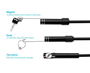 USB Type - C Flexible Endoscope Camera - 7mm Lens With 6 LEDs For Android OTG - stepyours.com