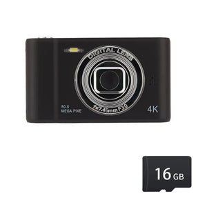 4K Digital Camera Travel Selfie Camera 36MP 1080p 2.4in Screen Optical Zoom - stepyours.com