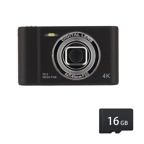 4K Digital Camera Travel Selfie Camera 36MP 1080p 2.4in Screen Optical Zoom - stepyours.com