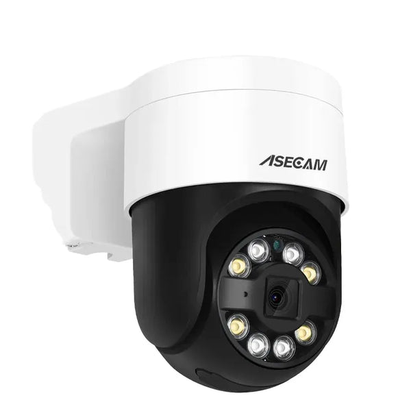 ASECAM 8MP 4K PTZ IP Camera AI Face Detection Color Night Vision Outdoor PoE - stepyours.com