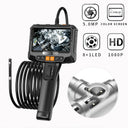 Lafoch S10 360 Degree Rotating Dual Lens Endoscope - 3.9mm Probe, 5 Inch IPS - stepyours.com