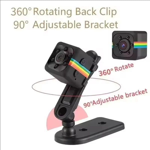 Mini Camera HD Portable Nanny Cam - 1080P Covert Indoor Surveillance - stepyours.com