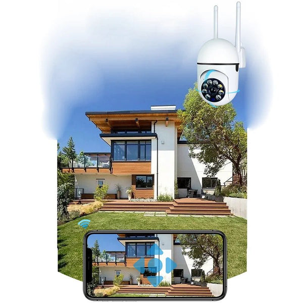 1080P HD PTZ WiFi IP Camera Outdoor Night Vision Waterproof CCTV Surveillance - stepyours.com